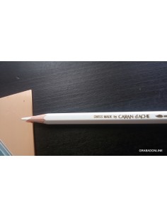 Lápiz Acuarelable Blanco Caran D´Ache