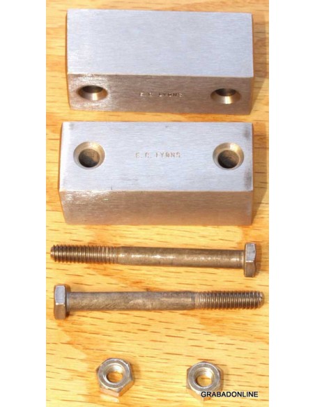 Juego De Pesas Berceaux Lyons (2.5´´/6.35 cms.)