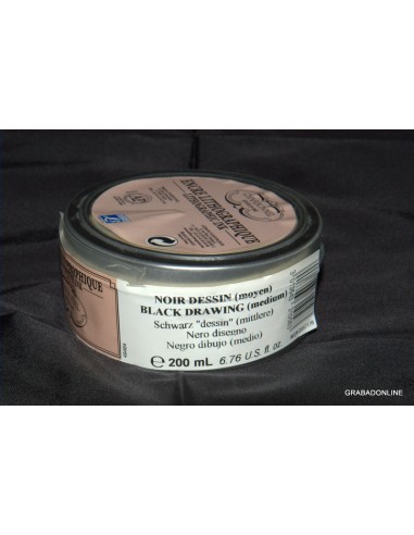 Lito negro dibujo (negro medio) 200 ml