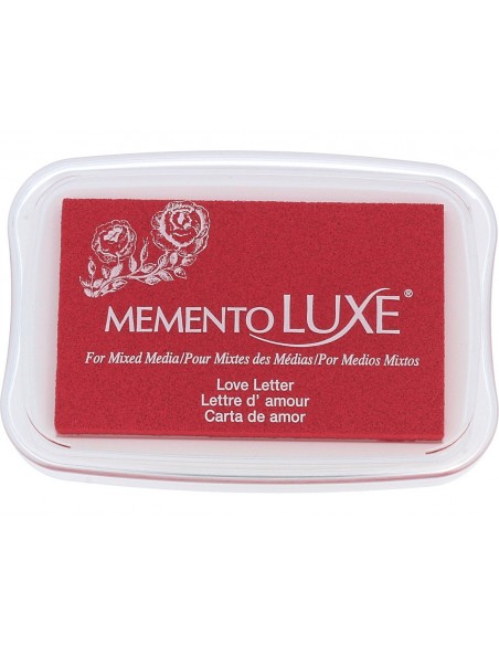 Tintero 96X63 mm. Memento Luxe Rojo Carta de Amor