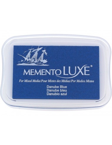 Tintero 96X63 mm. Memento Luxe Danubio Azul