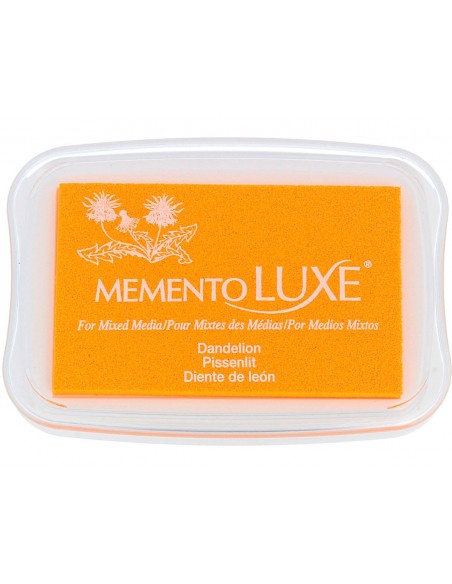 Tintero 96X63 mm. Memento Luxe Amarillo Diente León