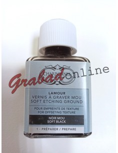 Barniz Lamour Negro Blando Líquido 75 ml.