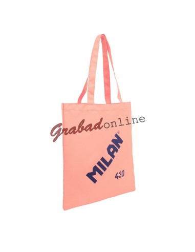 Bolsa de Tela Colección Goma 430 Rosa