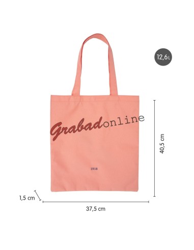 Bolsa de Tela Colección Goma 430 Rosa