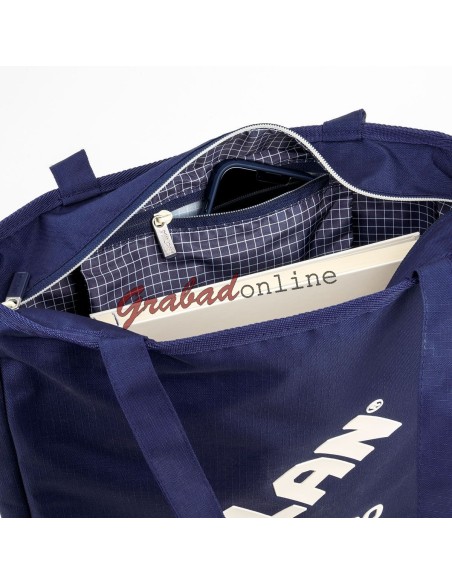 Bolsa Cremalleras Colección Goma 430 Azul