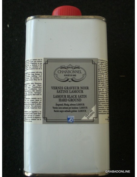 Barniz Negro Satinado Lamour 250 ml