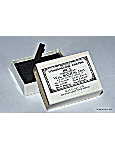 Barras litográficas William Korn nº5  (extra dura copal)
