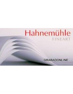 HAHNEMÜHLE 4 barbas 300 gr. Marfil / Velin 78 x 106